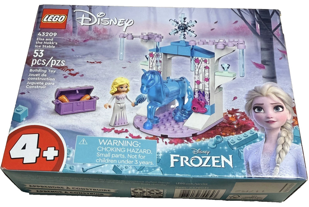 LEGO Disney Frozen Elsa & the Nokk's Ice Stable 43209 Building Toy 53pcs Set NEW